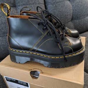 Doc Martens Church Platform Monkey Boots (NIB!)